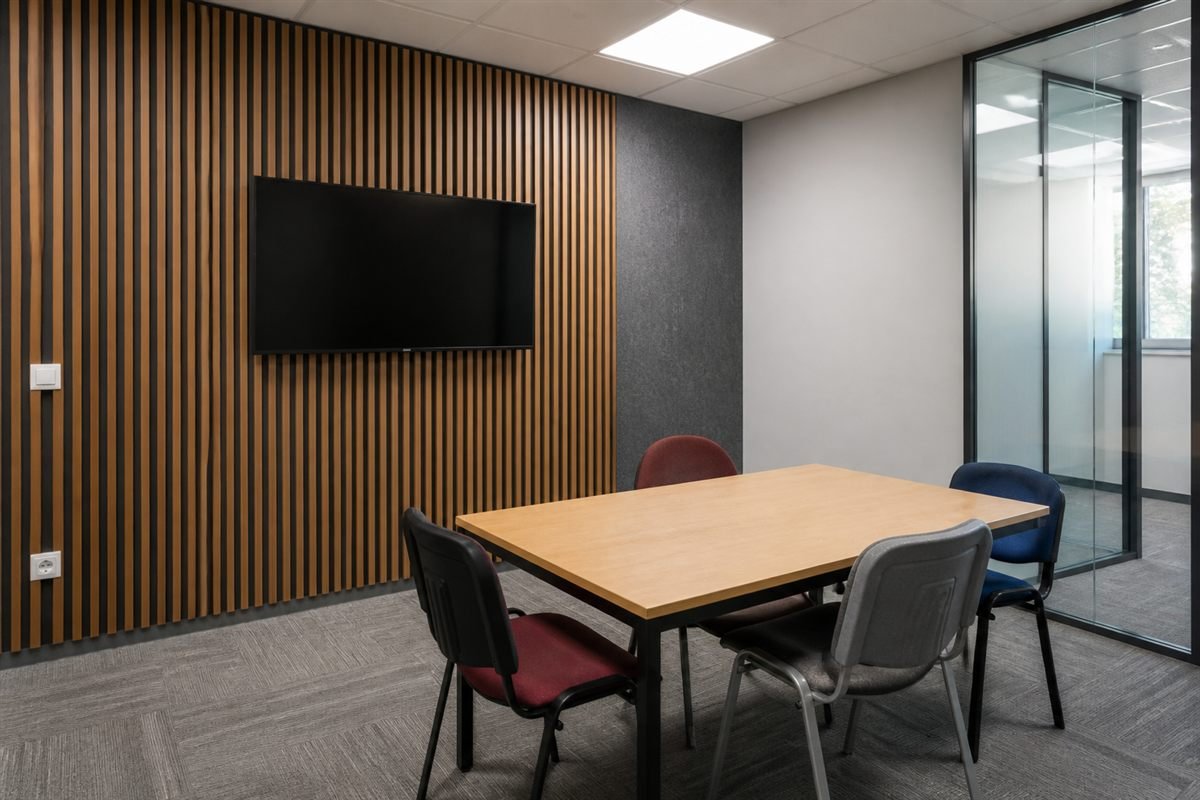 NRC rating sound absorption illustration for acoustic wall panels