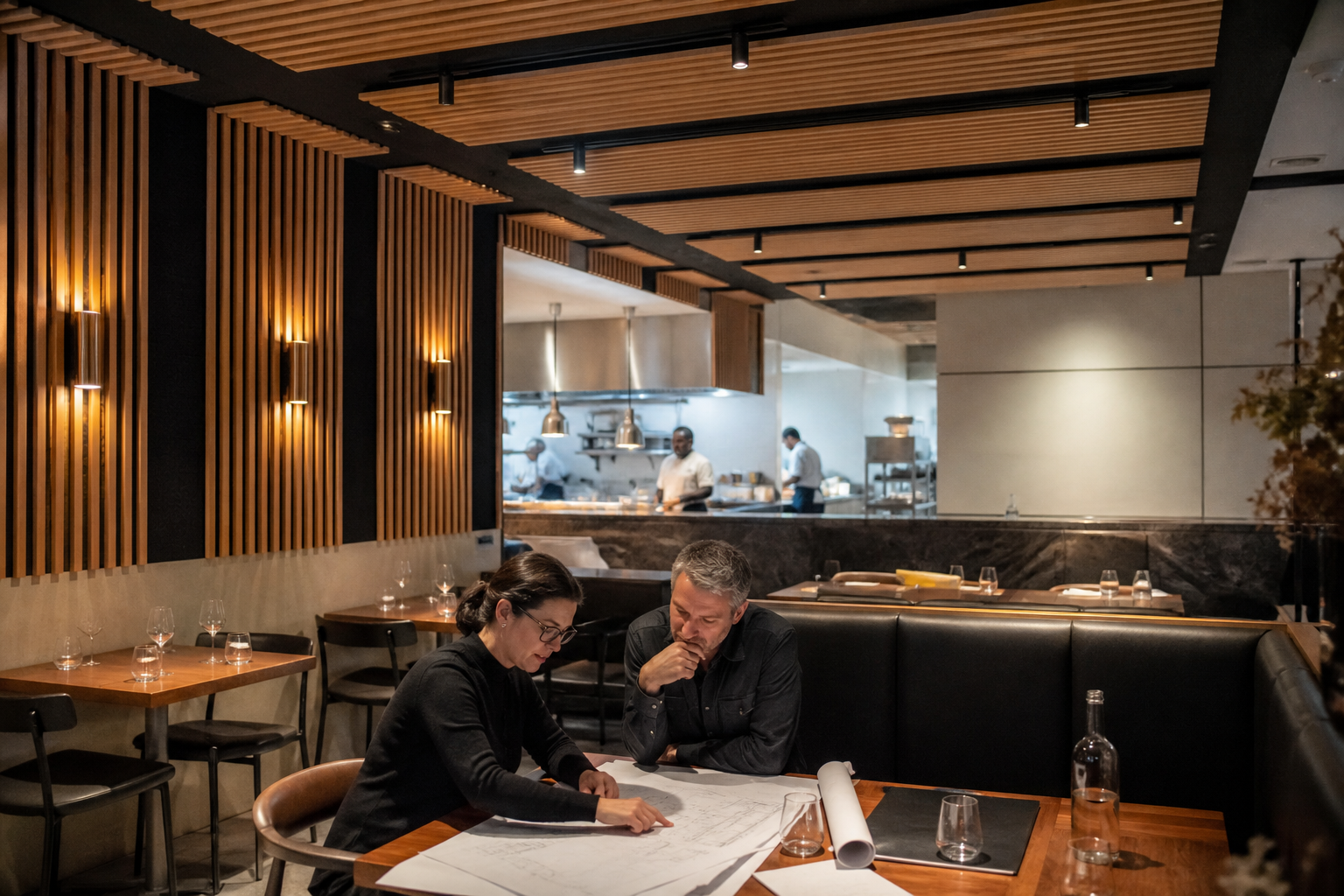 How Should Restaurant Acoustic Panels Be Specified for Noise, Cleaning, and Grease Exposure?