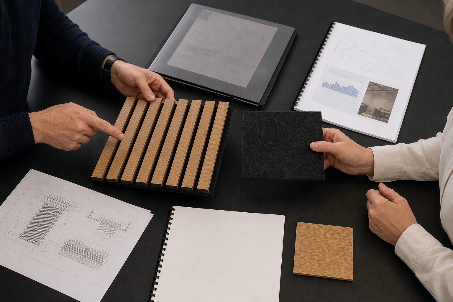 Restaurant acoustic panel submittal with fire documents samples and maintenance plan